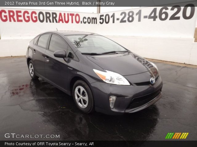 2012 Toyota Prius 3rd Gen Three Hybrid in Black