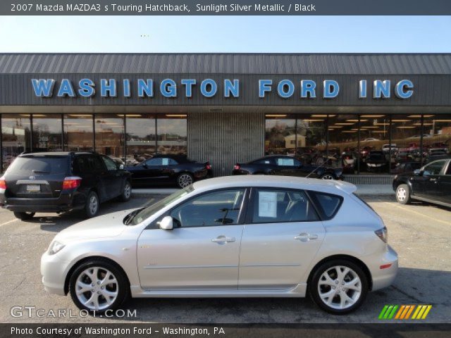 2007 Mazda MAZDA3 s Touring Hatchback in Sunlight Silver Metallic