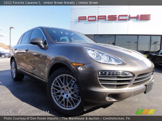 2012 Porsche Cayenne S in Umber Brown Metallic