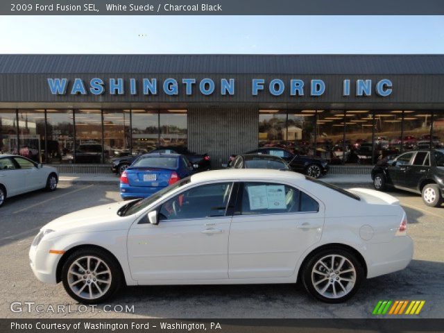 2009 Ford Fusion SEL in White Suede
