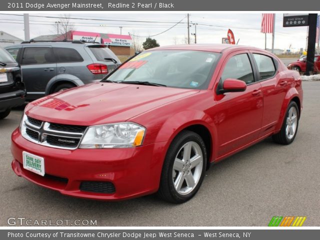 2011 Dodge Avenger Mainstreet in Redline 2 Pearl
