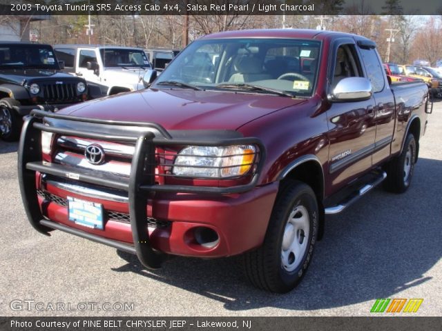 2003 Toyota Tundra SR5 Access Cab 4x4 in Salsa Red Pearl