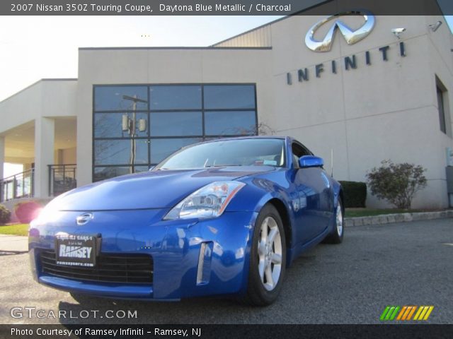 2007 Nissan 350Z Touring Coupe in Daytona Blue Metallic