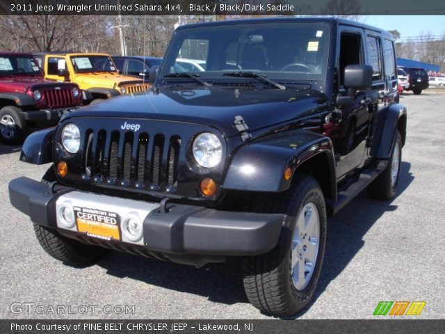 2011 Jeep Wrangler Unlimited Sahara 4x4 in Black
