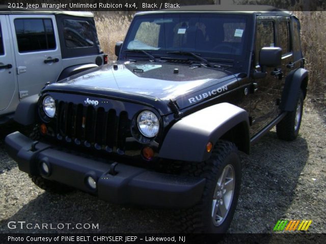2012 Jeep Wrangler Unlimited Rubicon 4x4 in Black