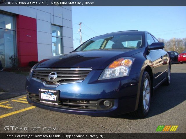 2009 Nissan Altima 2.5 S in Navy Blue Metallic