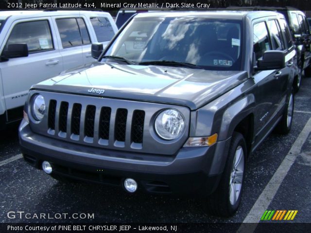 2012 Jeep Patriot Latitude 4x4 in Mineral Gray Metallic
