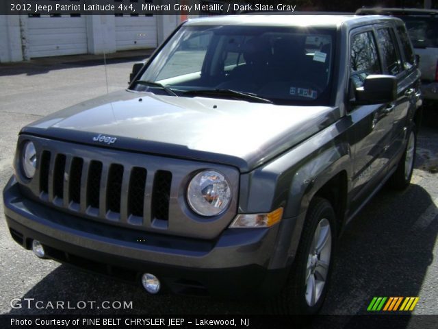 2012 Jeep Patriot Latitude 4x4 in Mineral Gray Metallic