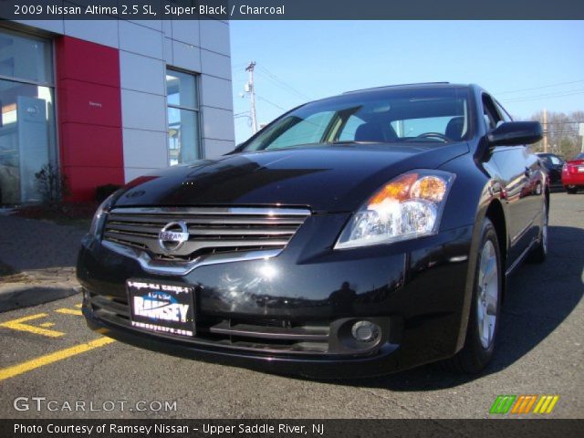 2009 Nissan Altima 2.5 SL in Super Black
