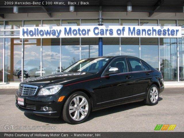 2009 Mercedes-Benz C 300 4Matic in Black