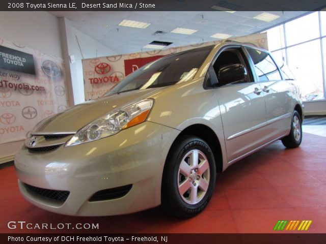 2008 Toyota Sienna LE in Desert Sand Mica