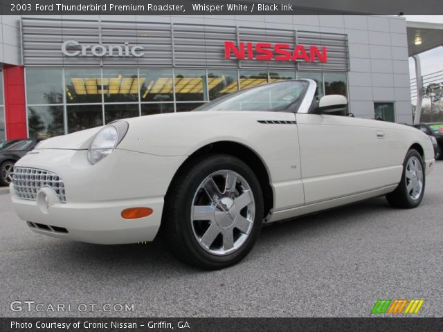 2003 Ford Thunderbird Premium Roadster in Whisper White