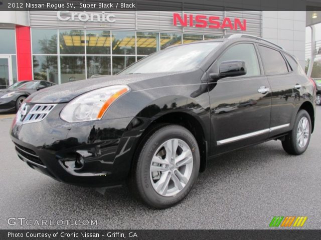 2012 Nissan Rogue SV in Super Black