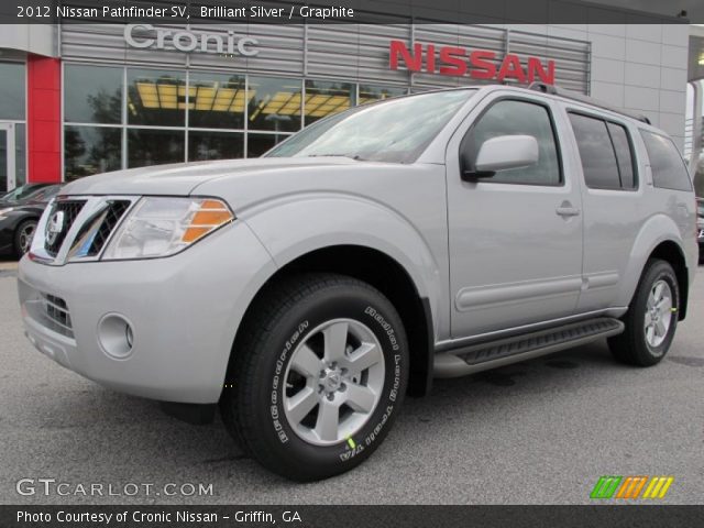 2012 Nissan Pathfinder SV in Brilliant Silver