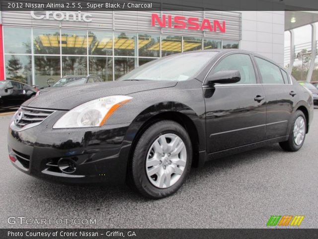 2012 Nissan Altima 2.5 S in Super Black