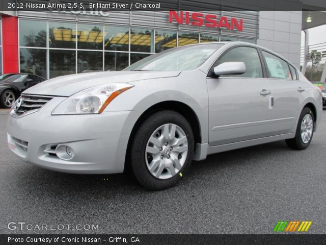 2012 Nissan Altima 2.5 S in Brilliant Silver