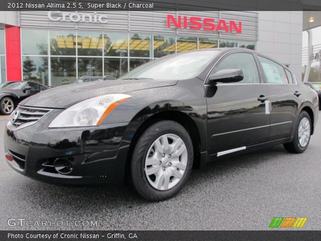 2012 Nissan Altima 2.5 S in Super Black