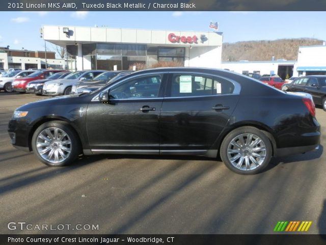 2012 Lincoln MKS AWD in Tuxedo Black Metallic