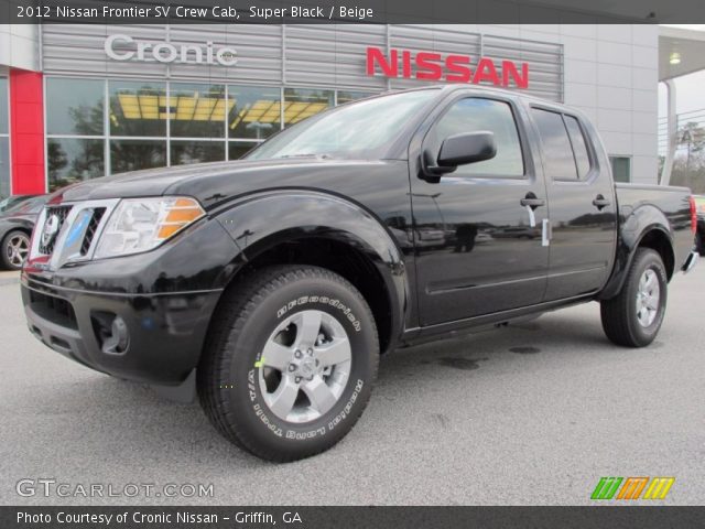2012 Nissan Frontier SV Crew Cab in Super Black