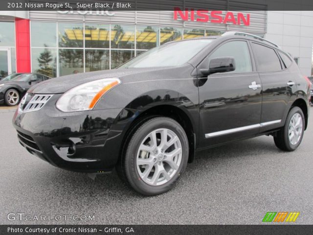 2012 Nissan Rogue SL in Super Black