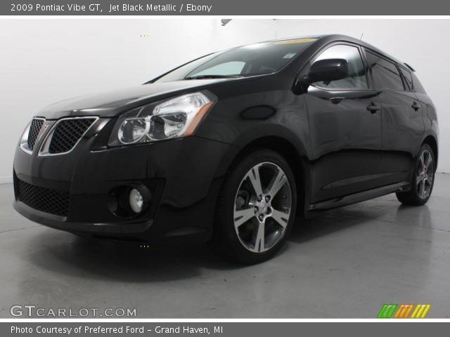 2009 Pontiac Vibe GT in Jet Black Metallic