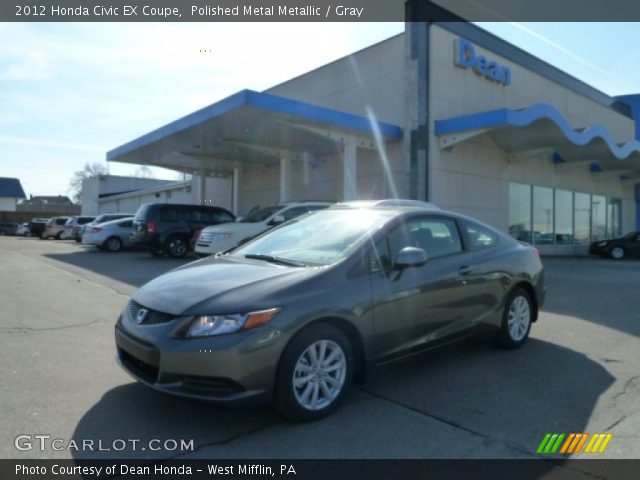 2012 Honda Civic EX Coupe in Polished Metal Metallic