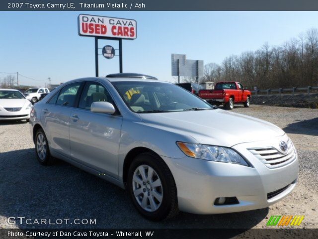 2007 Toyota Camry LE in Titanium Metallic