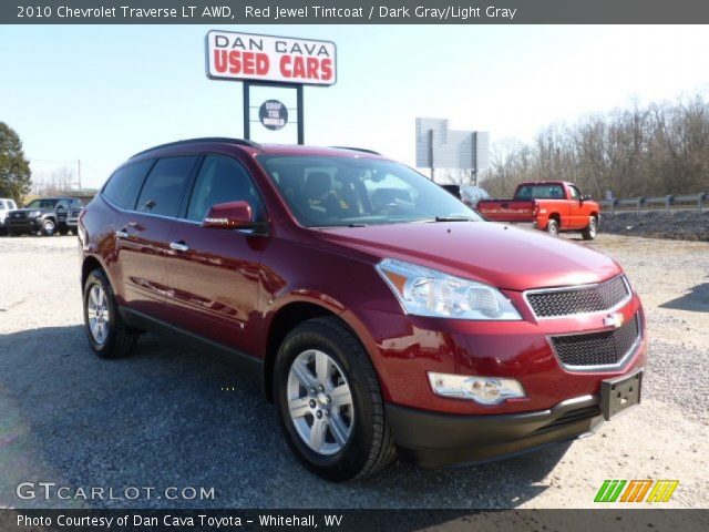 2010 Chevrolet Traverse LT AWD in Red Jewel Tintcoat