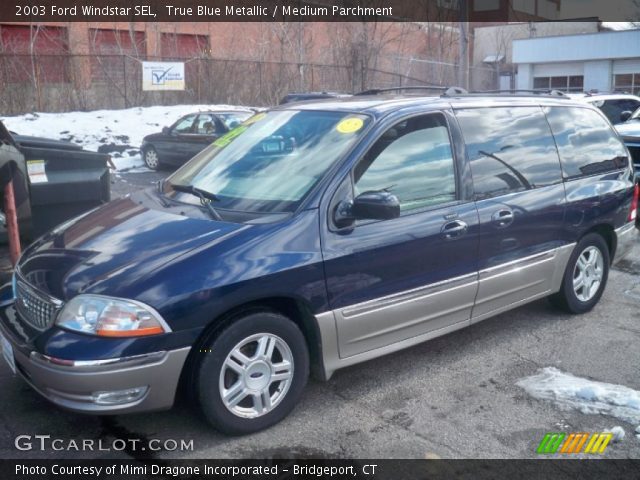 2003 Ford Windstar SEL in True Blue Metallic