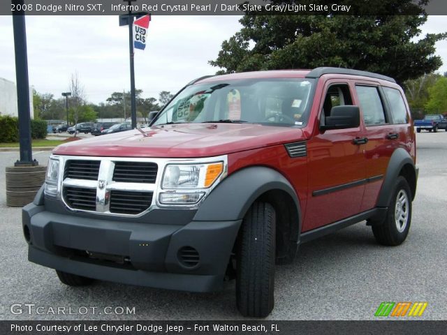 2008 Dodge Nitro SXT in Inferno Red Crystal Pearl