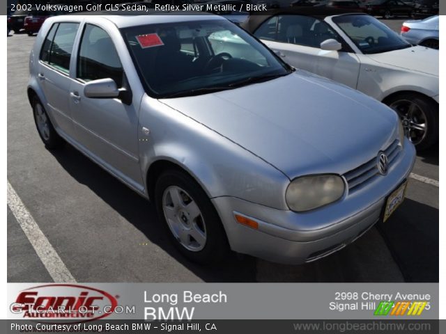 2002 Volkswagen Golf GLS Sedan in Reflex Silver Metallic