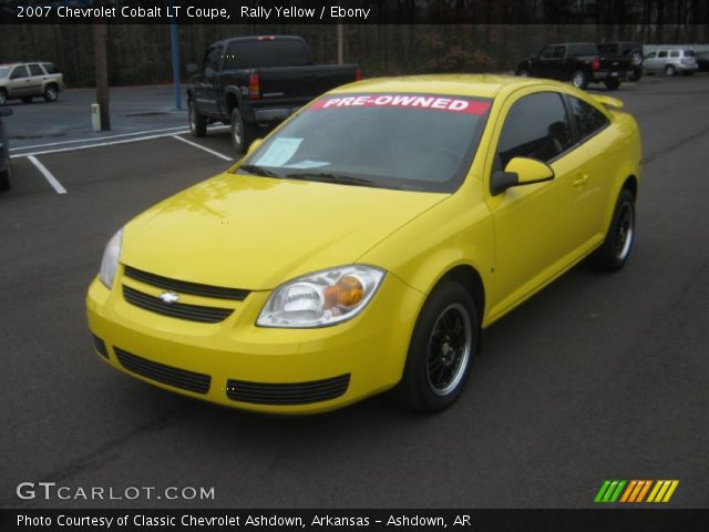 2007 Chevrolet Cobalt LT Coupe in Rally Yellow