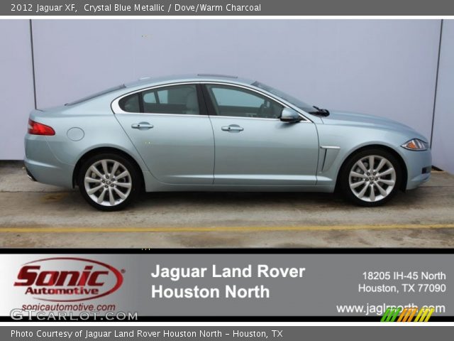 2012 Jaguar XF  in Crystal Blue Metallic