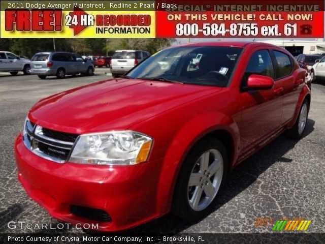 2011 Dodge Avenger Mainstreet in Redline 2 Pearl