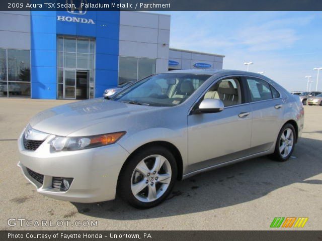 2009 Acura TSX Sedan in Palladium Metallic