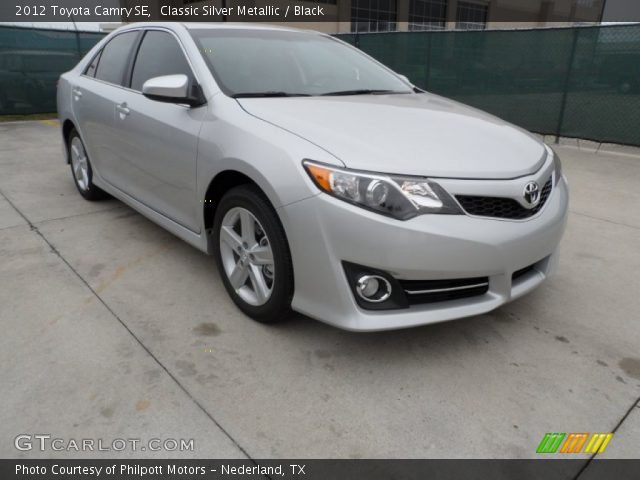 2012 Toyota Camry SE in Classic Silver Metallic