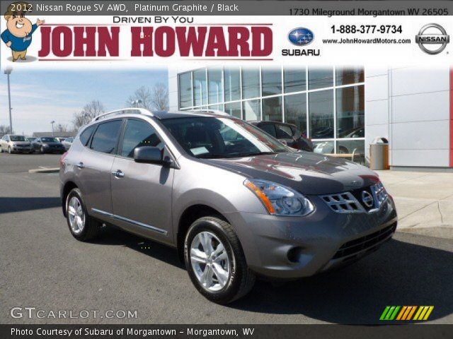 2012 Nissan Rogue SV AWD in Platinum Graphite