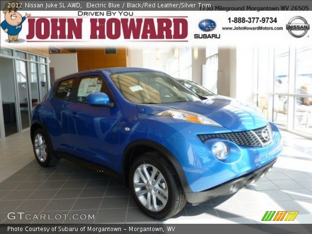2012 Nissan Juke SL AWD in Electric Blue