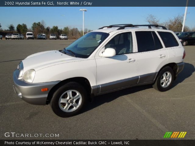 2002 Hyundai Santa Fe GLS in Nordic White