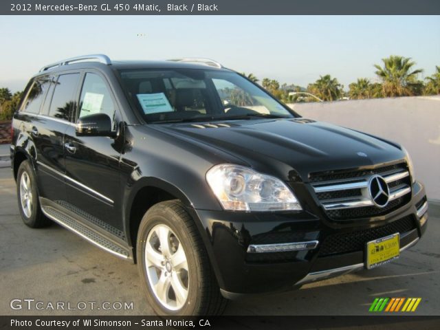 2012 Mercedes-Benz GL 450 4Matic in Black