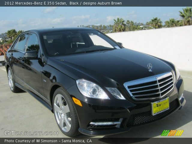2012 Mercedes-Benz E 350 Sedan in Black