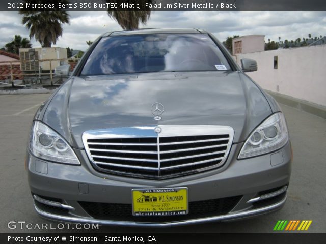 2012 Mercedes-Benz S 350 BlueTEC 4Matic in Paladium Silver Metallic