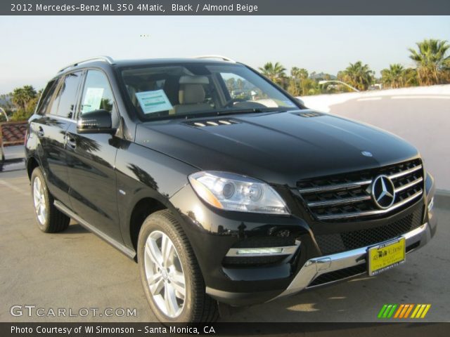 2012 Mercedes-Benz ML 350 4Matic in Black