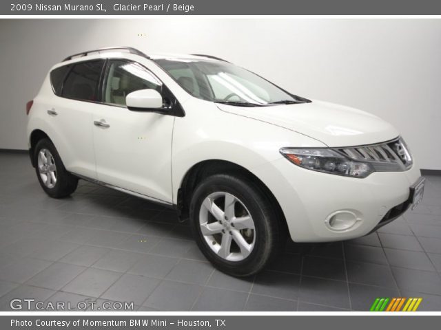 2009 Nissan Murano SL in Glacier Pearl