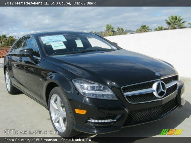 2012 Mercedes-Benz CLS 550 Coupe in Black