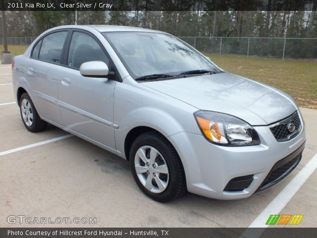 2011 Kia Rio LX in Clear Silver