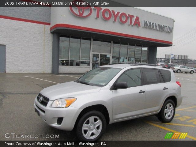 2009 Toyota RAV4 4WD in Classic Silver Metallic