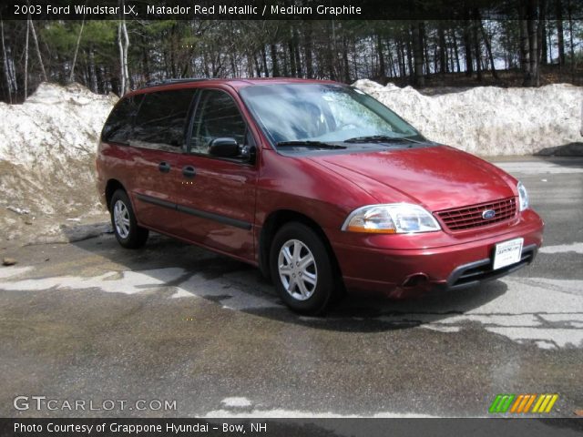 2003 Ford Windstar LX in Matador Red Metallic