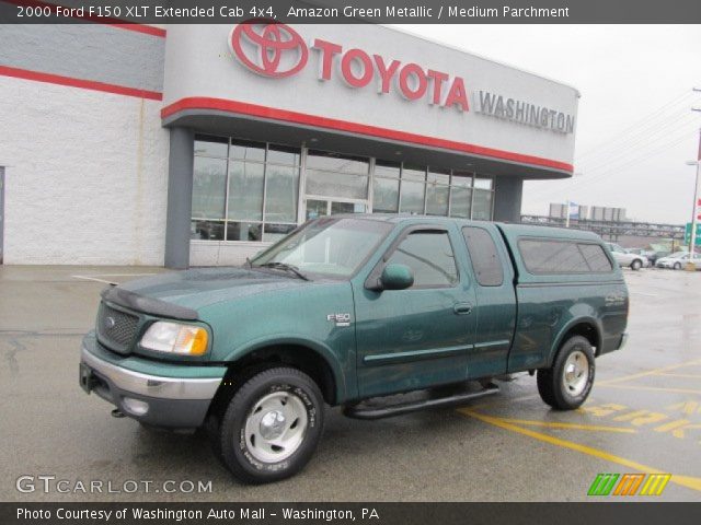 2000 Ford F150 XLT Extended Cab 4x4 in Amazon Green Metallic