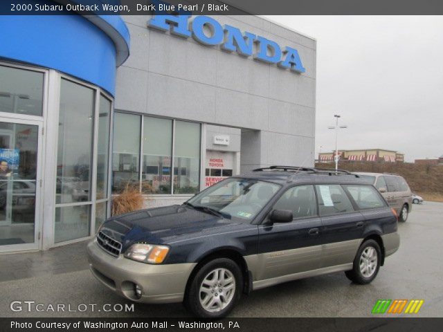 2000 Subaru Outback Wagon in Dark Blue Pearl